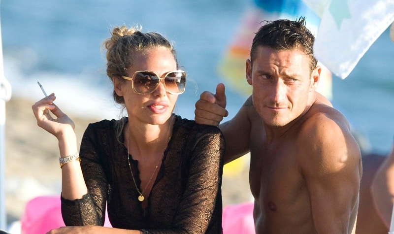 Francesco Totti e Ilary Blasi
