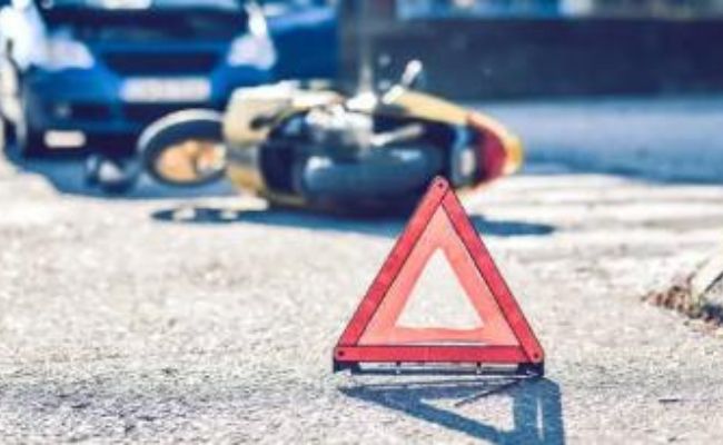 incidente roma moto