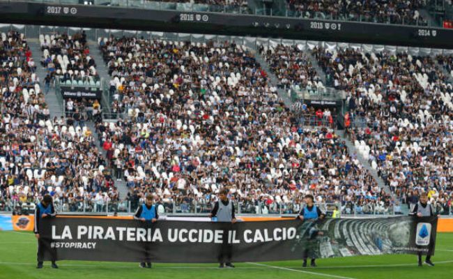 pirateria calcio