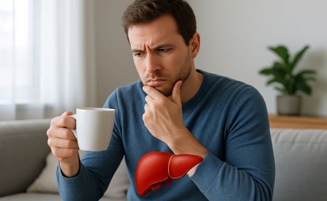 il caffè fa male al fegato
