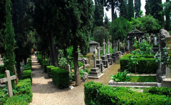 cimitero acattolico roma
