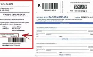 come compilare una raccomandata