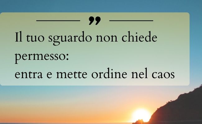 frasi sullo sguardo