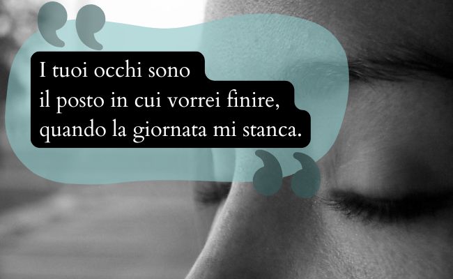 i tuoi occhi frasi