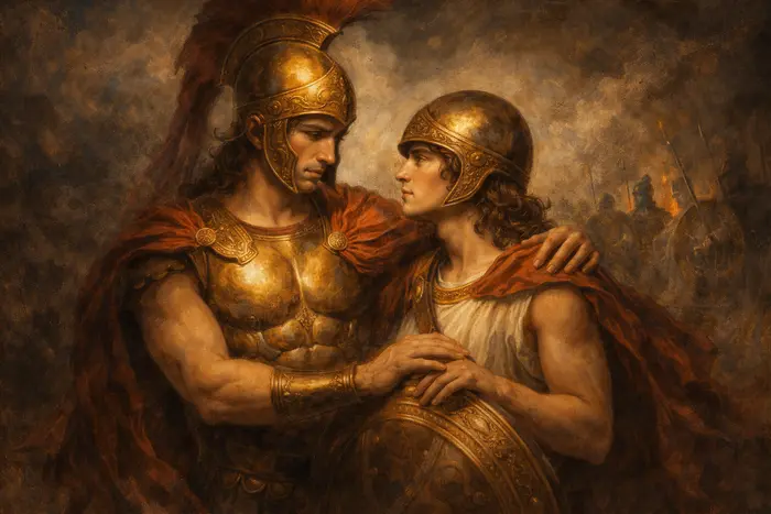 achille e patroclo