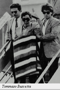 arrivo in italia buscetta