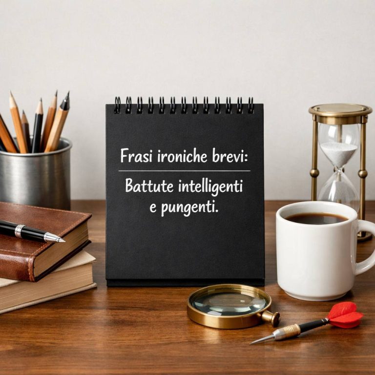 frasi ironiche brevi