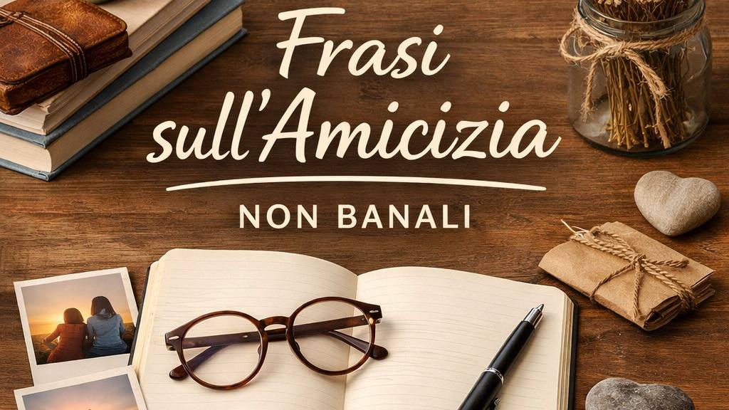 frasi sull'amicizia non banali
