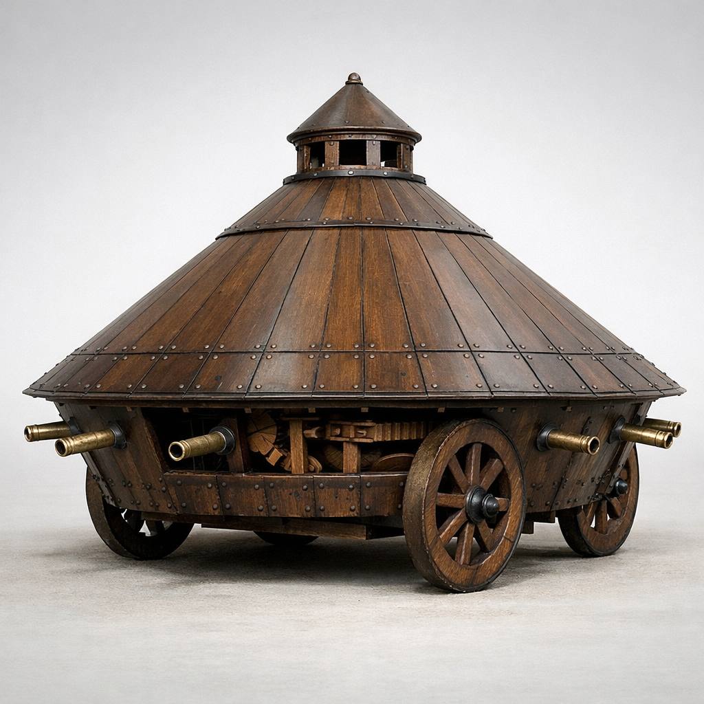 Il carro armato di Leonardo Da Vinci