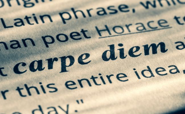 carpe diem significato