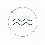 Simbolo del segno zodiacale Acquario