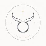 Simbolo del segno zodiacale Toro